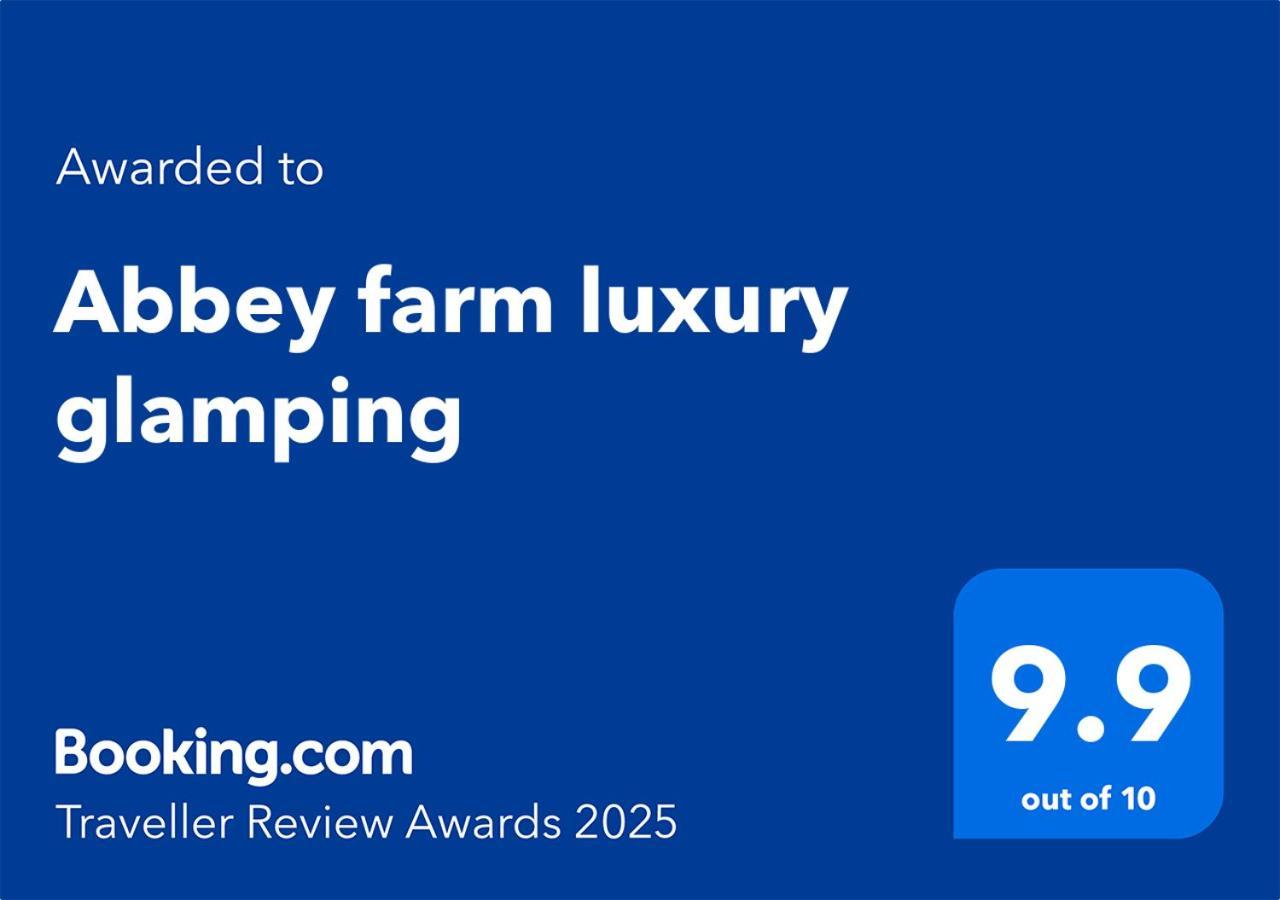 Abbey Farm Luxury Glamping Hotel Rhuddlan Exterior photo